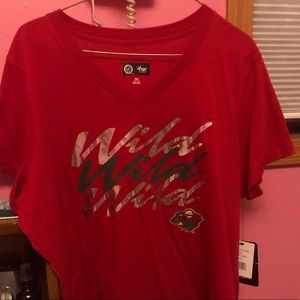 Minnesota Wild 4Her by Carl Banks 2X Plus Size Tee